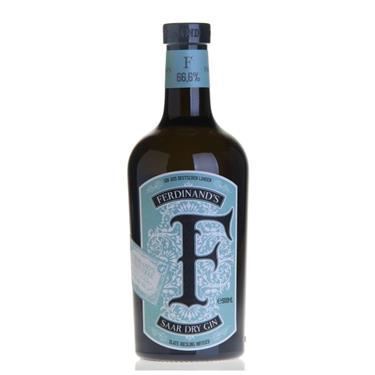 Ferdinand\'s Saar Dry Gin, 66,6% - slikforvoksne.dk